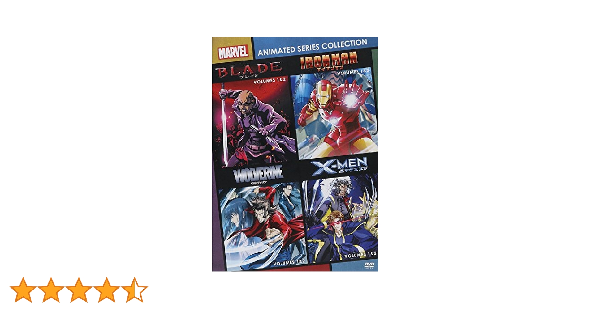 マーベル映画 DVD コレクション 洋画DVD 7本セット アイアンマン ハルクX-MEN2 スパイダーマン